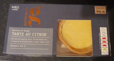 2 tart au citron slices