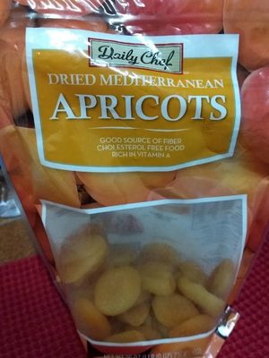 Daily chef, dried mediterranean apricots