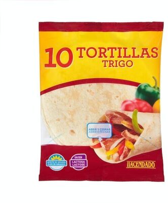 10 tortillas de trigo