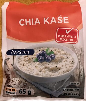 Chia kaše borůvka