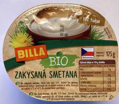 Bio zakysaná smetana