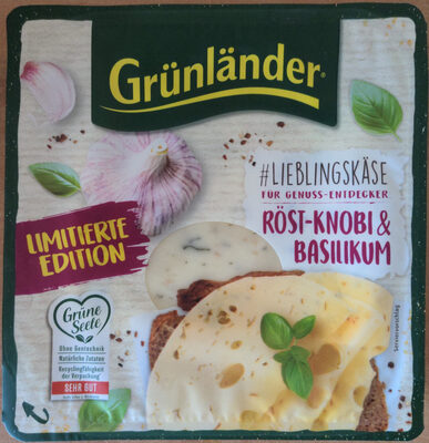 #Lieblingskäse - Röst-Knobi & Basilikum